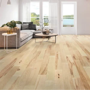 Luxury vinyl plank flooring in a living room | Coleman's Flooring & Blinds