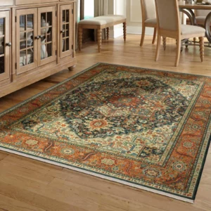 Area rug in a room | Coleman's Flooring & Blinds