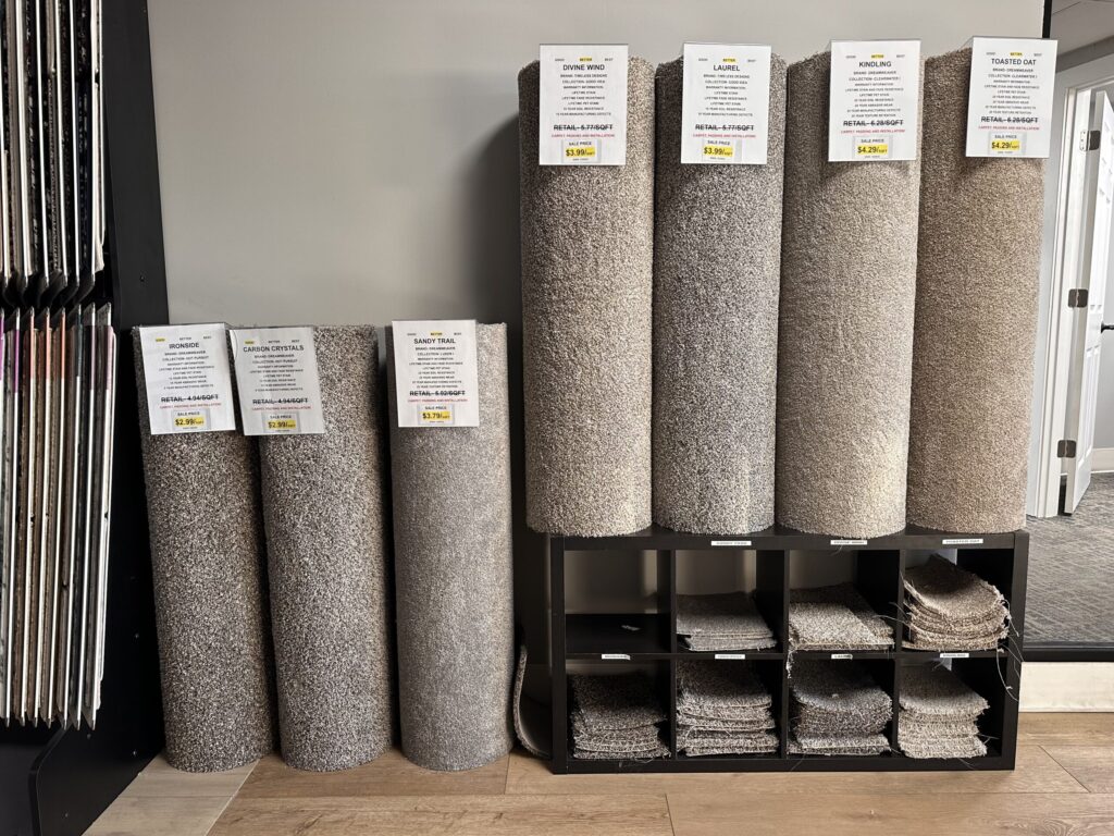 In-Stock Carpet Wall