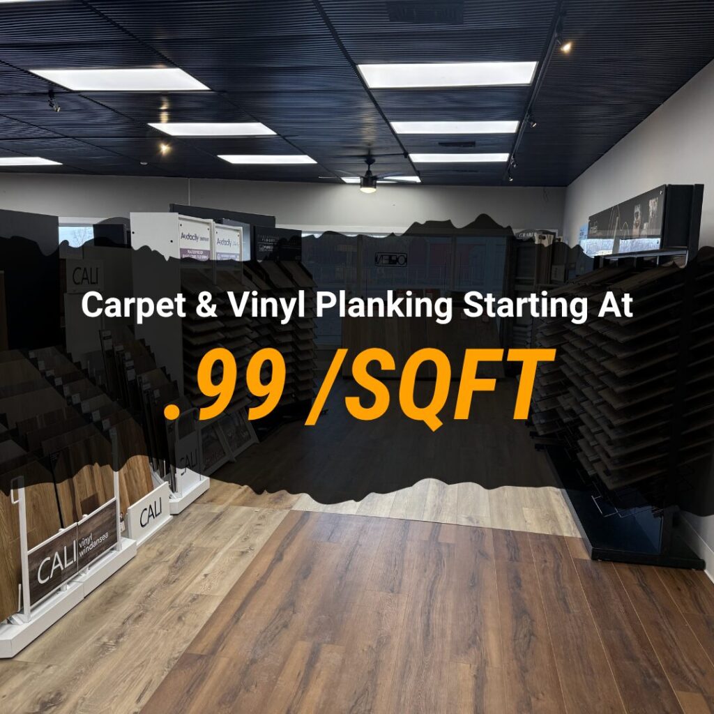 Carpet Sale | Vinyl Sale | $.99 Sq Ft