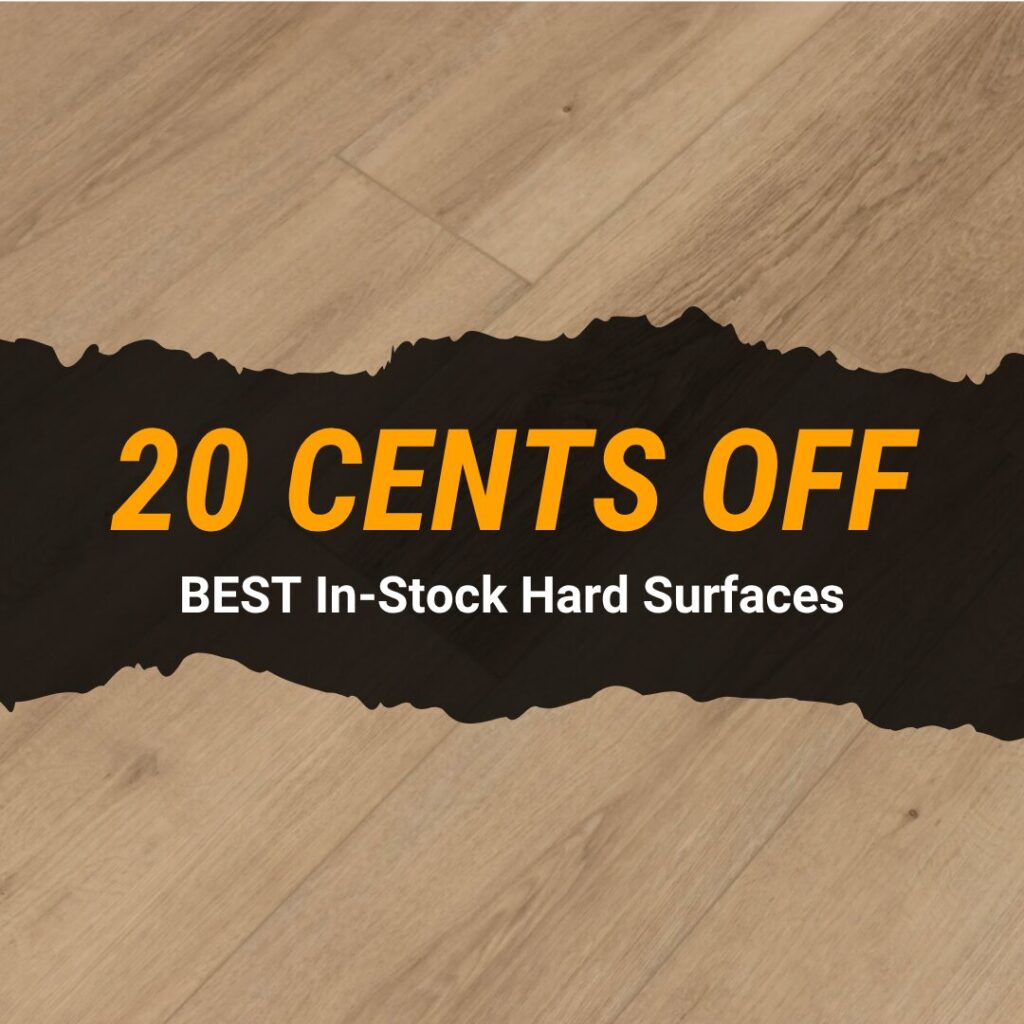 20 Cents Off Best Hard Surface