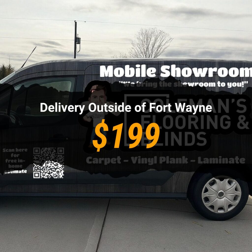Delivery Outside Fort Wayne | Only $199